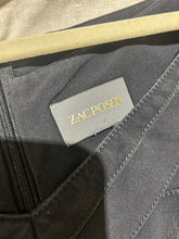 Load image into Gallery viewer, Zac Posen Green and Black Knee Length Dress Size US 6/ UK 10/ EU 38