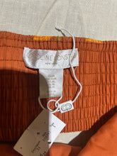 Load image into Gallery viewer, Caroline Constas Orange Floral Halter Neck with Beaded String Size M