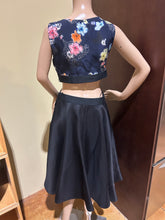 Load image into Gallery viewer, Tanya Taylor Two Piece Floral Scoop Neck Dress Size M