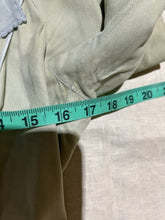 Load image into Gallery viewer, Zenobia Sage Green Cardigan with Sky Blue Trim Size 6