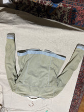 Load image into Gallery viewer, Zenobia Sage Green Cardigan with Sky Blue Trim Size 6