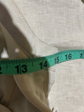Load image into Gallery viewer, Vintage Cream Twist Back Summer Top Size M
