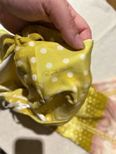 Load image into Gallery viewer, Roberto Cavalli Yellow and White Polka Dot Halter Dress 100% silk Stretch Size US 6/ UK 10/ IT 42