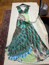 Load image into Gallery viewer, Roberto Cavalli Peacock Maxi Summer Dress Size IT 42/ US 6/ Eu 38