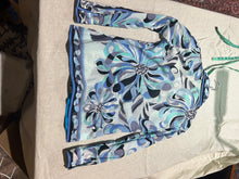 Load image into Gallery viewer, Emilio Pucci Light Cotton Patterned Womens Blouse Size M/L