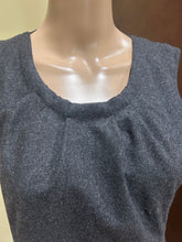 Load image into Gallery viewer, Dolce & Gabbana Dark Gray Scoop Neck Dress Size IT 42/ US 6