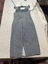 Load image into Gallery viewer, Zenobia Black and White Tartan Dress US 6