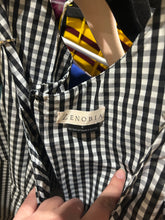 Load image into Gallery viewer, Zenobia Black and White Tartan Dress US 6