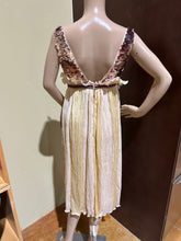 Load image into Gallery viewer, Louis Vuitton Runway Vintage Nude Sequin Maxi Dress US 6/ IT 42/ EU 38/ UK 10
