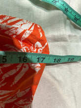 Load image into Gallery viewer, Christian Dior Orange Beach Print Drop Waist Halter Dress IT 46/ US 10