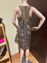 Load image into Gallery viewer, Roberto Cavalli Reptile Skin Leather Neckline US 8/ IT 44/ UK 12