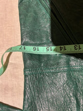 Load image into Gallery viewer, Dolce and Gabbana 2000s Deep Green Leather Jacket US 8/ IT 44/ UK 12