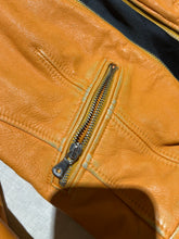 Load image into Gallery viewer, Dolce and Gabbana 2000s Orange Leather Jacket US 6/ IT 42/ UK 10