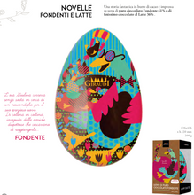Load image into Gallery viewer, Giraudi - Hand Painted Chocolate Goose Egg - Dark or Milk - Limited Edition  Easter Egg - 200g