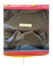 Load image into Gallery viewer, RARE: Vintage Miu Miu Red and Yellow Bowler Bag
