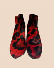 Load image into Gallery viewer, Stuart Weisman Red Hide Booties
