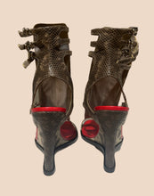 Load image into Gallery viewer, Gianvito Rossi for Altuzarra Snakeskin Sandal Heels (ShoeGRSS07)
