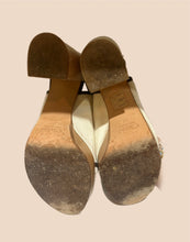 Load image into Gallery viewer, Chloé Canvas Platform Sandals
