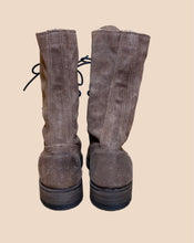 Load image into Gallery viewer, Walk-Over Vintage Light Brown Combat Boot Size 7
