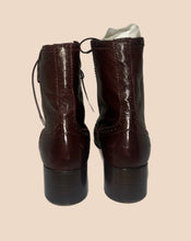 Load image into Gallery viewer, Marc Jacobs Burgundy Antique Style Boots Size 37
