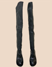 Load image into Gallery viewer, All Saints Over the Knee Boots Black
