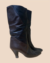 Load image into Gallery viewer, Maude Frizon Patchwork Leather Boots
