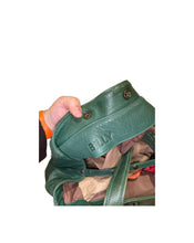 Load image into Gallery viewer, 2010s Jerome Dreyfus BILLY Dark Green Boho Slouchy Bag
