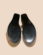 Load image into Gallery viewer, Barbara Bui Suede Roman Platform Sandals
