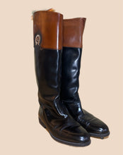 Load image into Gallery viewer, Vintage Italian Leather Riding Boots Size 38

