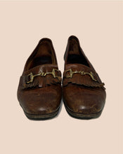 Load image into Gallery viewer, Pollini Brown Leather Loafers Size 36

