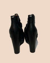 Load image into Gallery viewer, Maison Margiela from La Garconne Ruched Wedge Bootie Size 37
