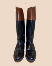Load image into Gallery viewer, Vintage Italian Leather Riding Boots Size 38
