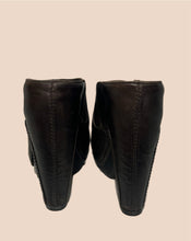 Load image into Gallery viewer, All Saints Brown Leather Clog Mule Size 38
