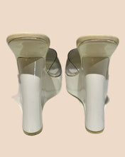 Load image into Gallery viewer, RARE: Walter Steiger White Platform Wedges
