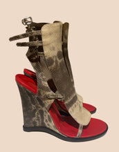 Load image into Gallery viewer, Gianvito Rossi for Altuzarra Snakeskin Sandal Heels (ShoeGRSS07)
