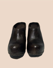 Load image into Gallery viewer, All Saints Brown Leather Clog Mule Size 38
