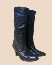 Load image into Gallery viewer, Maude Frizon Patchwork Leather Boots

