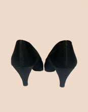 Load image into Gallery viewer, VINTAGE Black YSL Satin Heel
