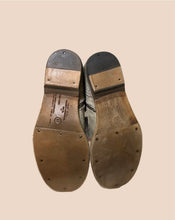 Load image into Gallery viewer, All Saints Distressed White Military Boots Size 37
