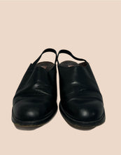 Load image into Gallery viewer, Guess Black Leather Clogs Size 7.5
