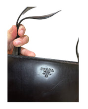 Load image into Gallery viewer, RARE: Prada Vitello Dark Brown Leather Bag
