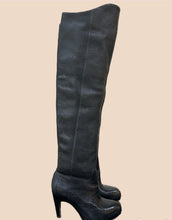 Load image into Gallery viewer, All Saints Over the Knee Boots Black
