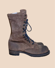 Load image into Gallery viewer, Walk-Over Vintage Light Brown Combat Boot Size 7
