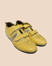Load image into Gallery viewer, RARE: Butter Yellow Prada Velcro Eurocore Sneakers
