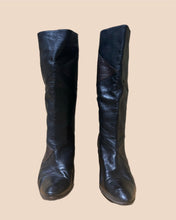 Load image into Gallery viewer, Maude Frizon Patchwork Leather Boots
