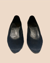 Load image into Gallery viewer, VINTAGE Black YSL Satin Heel
