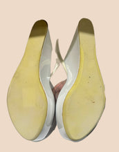 Load image into Gallery viewer, RARE: Walter Steiger White Platform Wedges
