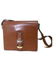 Load image into Gallery viewer, Brown Crossbody Flap Bag
