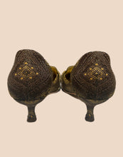 Load image into Gallery viewer, Vintage Prada D'Orsay Kitten Heels Spring Summer 2002
