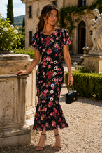 Load image into Gallery viewer, Dolce Gabbana Floral Knee Length Dress Size US 2/ IT 40
